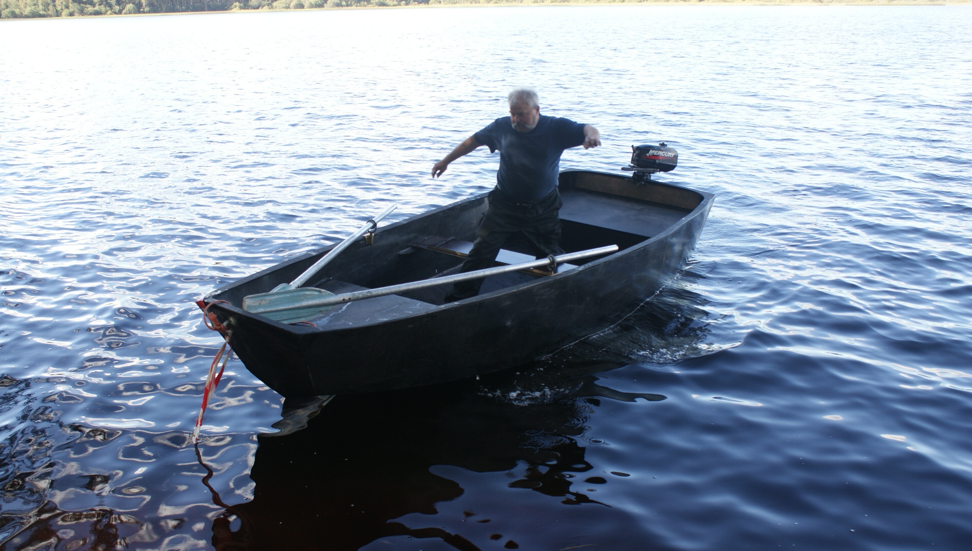 Лодка для рыбалки и водных прогулок из HDPE